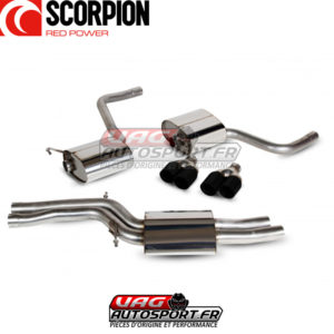 Silencieux arrière pour AUDI S5 Sportback 3.0 TFSI 333cv Quattro B8 & B8.5 - SAU044C - Scorpion