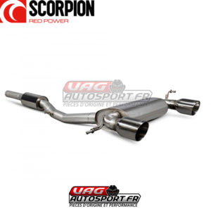 Demi-ligne / Cat-back INOX - AUDI TT Mk1 Quattro 180/225cv - SAU040 - Scorpion