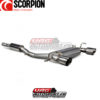 Demi-ligne / Cat-back Scorpion AUDI TT Mk1 Quattro 3.2 V6 - SAU042 - Scorpion