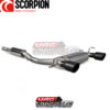 Demi-ligne / Cat-back INOX pour Audi TT Mk1 Quattro 3.2 V6 - SAU042C - Scorpion