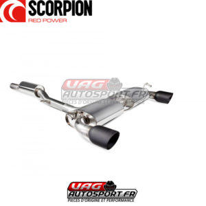 Echappement inox pour VW Golf Mk4 R32 3.2V - SVW040C - Scorpion