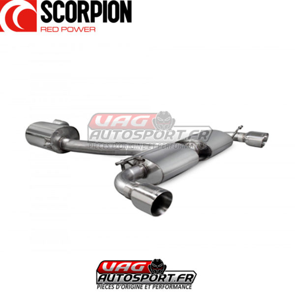 Demi-ligne / Cat-back Scorpion VW Golf Mk6 Gti 2.0 Tsi - SVW036 - Scorpion
