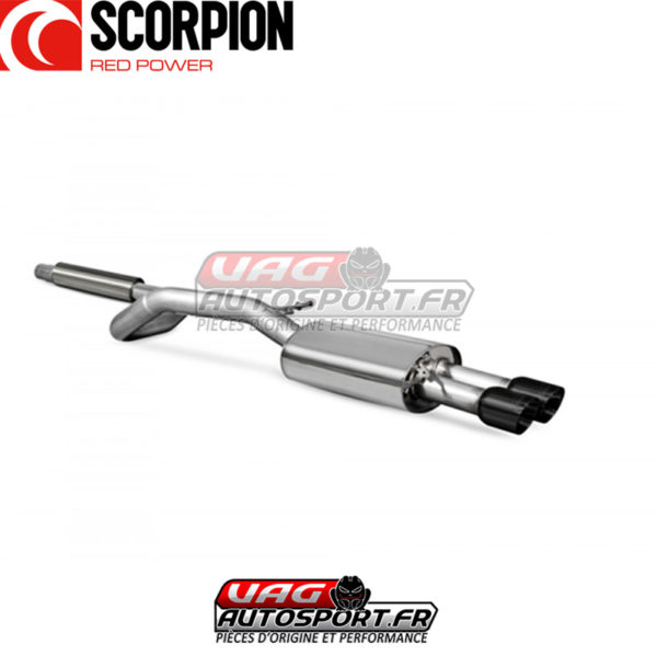 Cat-back avec silencieux intermédiaire pour VW Polo Gti 1.8T 9N3 (150/180cv) - SVW052C - Scorpion – Image 2