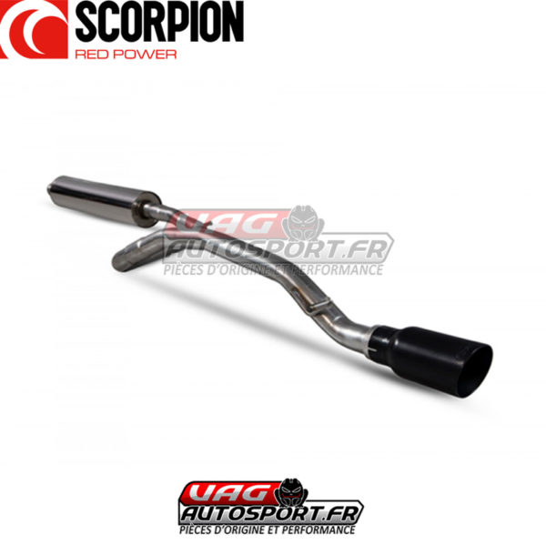 Catback avec silencieux intermédiaire UP Gti sans FAP - SVW059C - Scorpion – Image 2