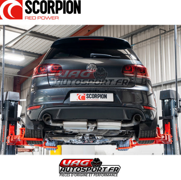 Demi-ligne inow pour VW Golf Mk6 Gti 2.0 Tsi - SVW036CF - Scorpion – Image 4