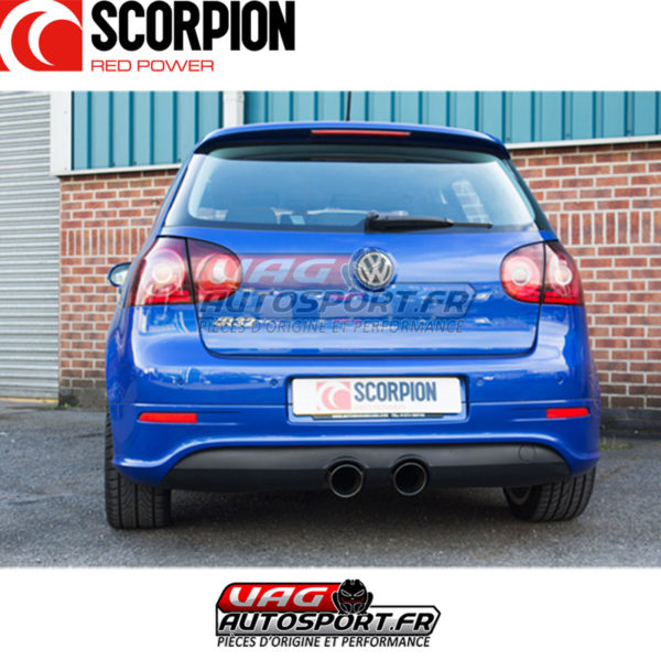 Demi-ligne / Cat-back Scorpion VW Golf 5 R32 3.2 VR6 250cv- SVWS039 - Scorpion – Image 5