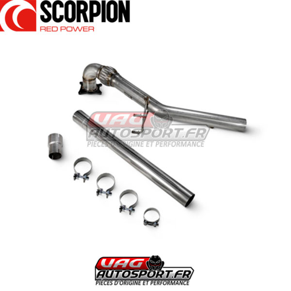 Descente de turbo avec décatalyseur AUDI TT S Mk2 - SAUC026 - Scorpion – Image 4