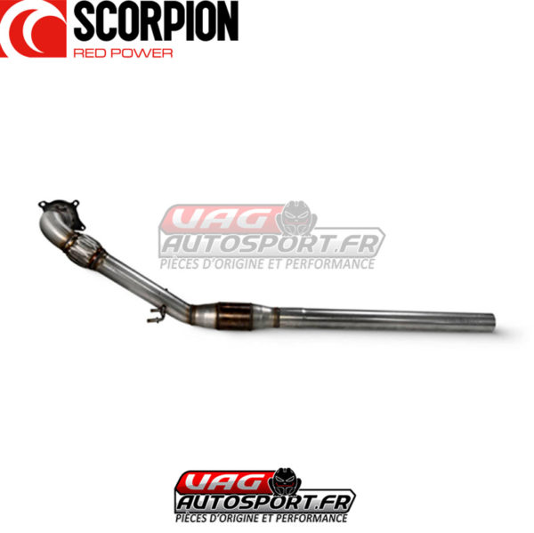 Downpipe + Catasport (descente de turbo) AUDI TTS 8J - 2.0 TFSI EA113 272cv - SAUX026 - Scorpion – Image 3