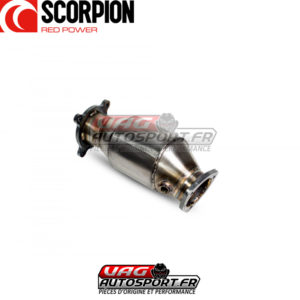 Downpipe avec catasport pour AUDI A4 (B9) Quattro 2.0 TFSi - SAUX076 - Scorpion