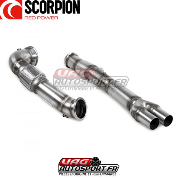 Downpipe + Catalyseur sport Audi TT RS (8J) 2.5 TFSI - SAUX077 - Scorpion – Image 5
