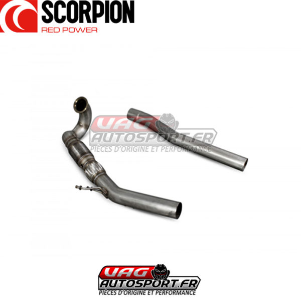 Downpipe + Catalyseur sport VW Golf R MK7.5 Facelift - SVWX054 - Scorpion – Image 3