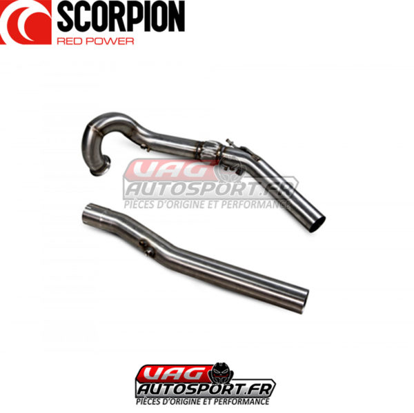 Downpipe avec suppression FAP Scorpion pour VW Golf 7.5 R - SVWC058 - Scorpion – Image 3