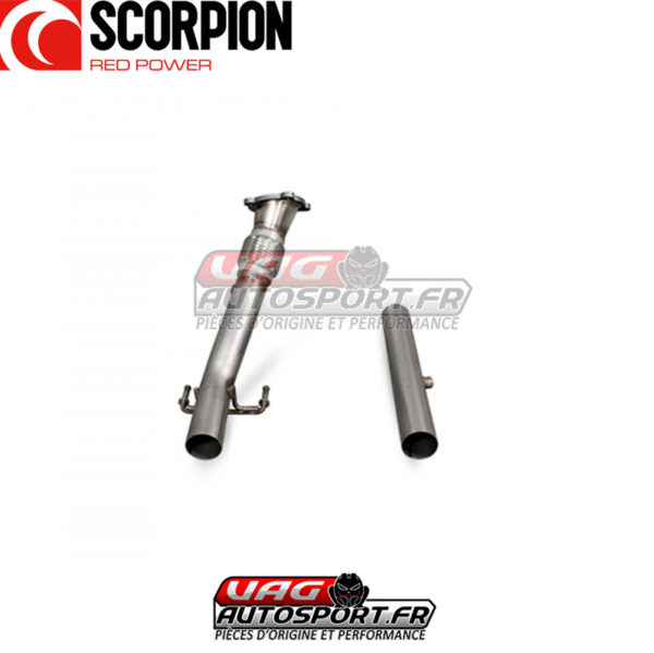Downpipe + Décata pour VW Polo Gti 1.8T 9n3 - SVWC052 - Scorpion – Image 3