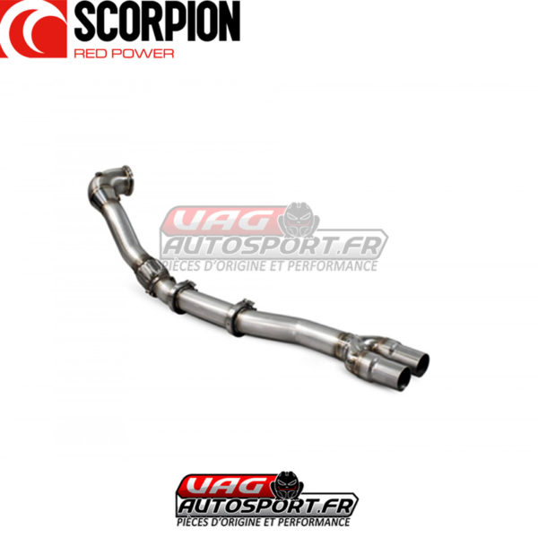 Downpipe + Décatalyseur - Audi RS3 8V Facelift / TTRS MK3 - 2.5 TFSI EVO 400cv - SAUC079 - Scorpion – Image 2