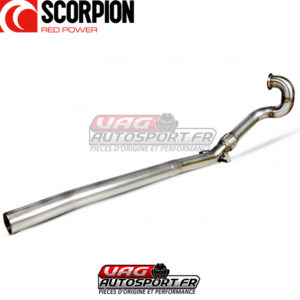 Descente de turbo avec décata (suppression catalyseur) - AUDI TT S Mk3 - 2.0 TSI EA888 GEN3 - SAUC055 - Scorpion