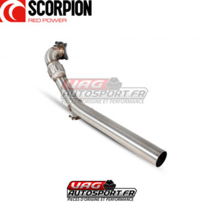 Downpipe + Décata pour VW Scirocco R - 2.0 TFSI - SVWC041 - Scorpion