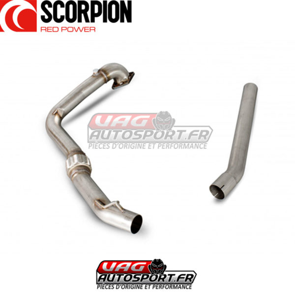 Downpipe + Décata VW Polo Gti 1.4TSi 180cv - SVWCS045 - Scorpion – Image 2