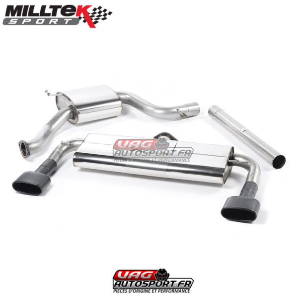 Demi-ligne (CatBack) - Avec silencieux intermédiaire - Homologué Seat Leon Cupra 280 2.0 TSI 280 / 290 cv - (Sans FAP) - SSXSE158 - Milltek – Image 4