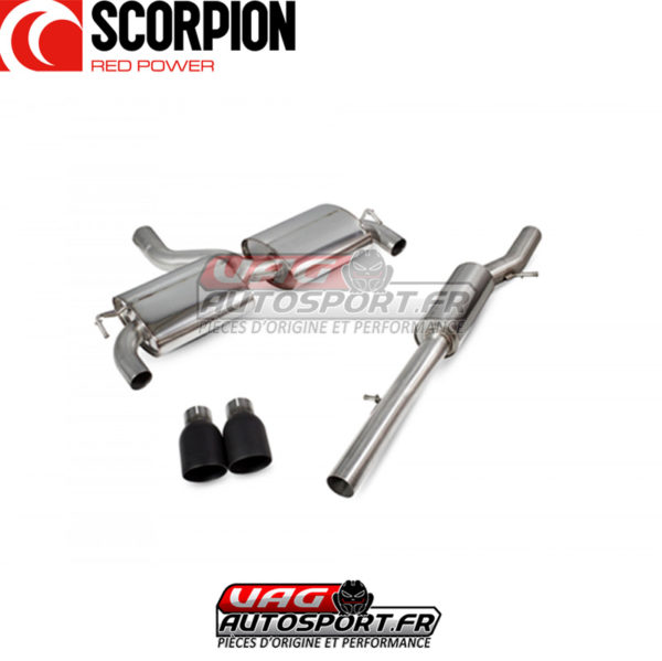 Echappement inox pour VW Golf Mk4 R32 3.2V - SVW040C - Scorpion – Image 4
