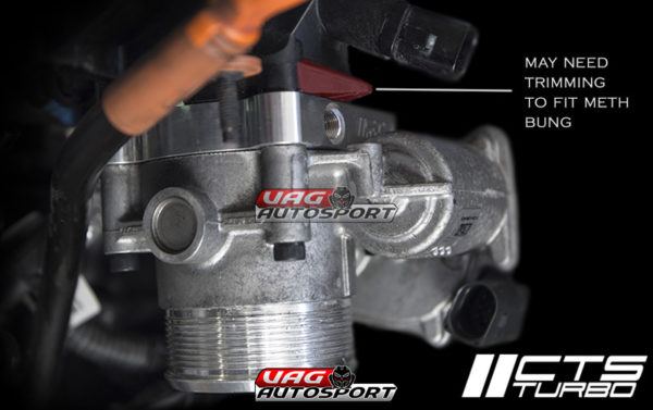 Entretoise de montage du boitier papillon - moteurs VAG FSI & TSI & TFSI - CTS-HW-0083