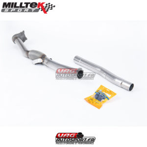 Descente de Turbo avec remplacement catalyseur - Montage obligatoire avec ligne Milltek - Audi TT Mk2 2.0 TFSi 2WD - (2006 - 2011) - SSXAU349 - Milltek