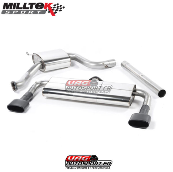 Demi-ligne (CatBack) - Avec silencieux intermédiaire - Homologué Seat Leon Cupra 280 2.0 TSI 280 / 290 cv - (Sans FAP) - SSXSE158 - Milltek – Image 2
