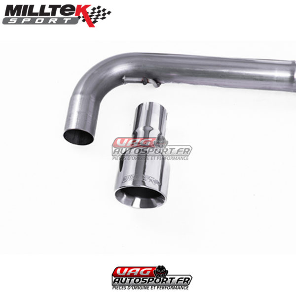 Ligne inox Milltek 76mm CataSport 200 CPSI - VW Golf 6 Gti 2.0TSI EA888.2 & Scirocco R 2.0 TFSI EA113 - SSXVW152 - Milltek – Image 2