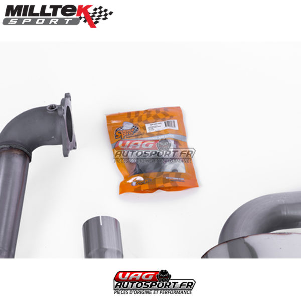 Ligne inox Milltek 76mm CataSport 200 CPSI - VW Golf 6 Gti 2.0TSI EA888.2 & Scirocco R 2.0 TFSI EA113 - SSXVW152 - Milltek – Image 3