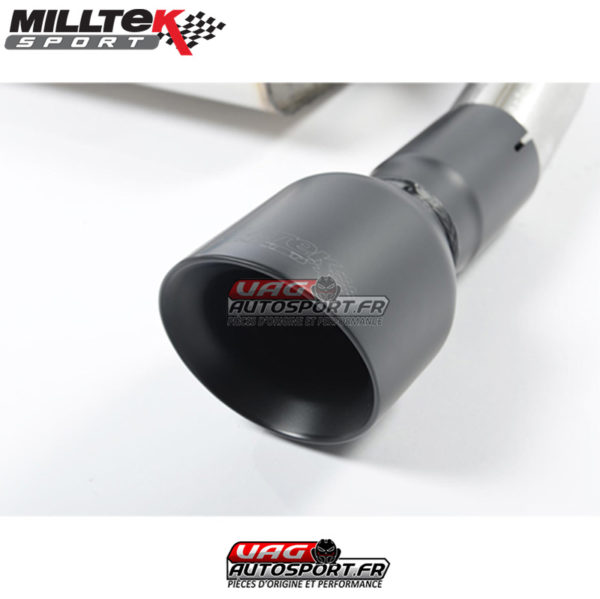 Ligne d'échappement Milltek Homologuée CE - VW Golf 7 GTi (GTi Performance Pack, Clubsport, Clubsport S) - 2.0 TSI EA888 GEN3 - SSXVW226 - Milltek – Image 2