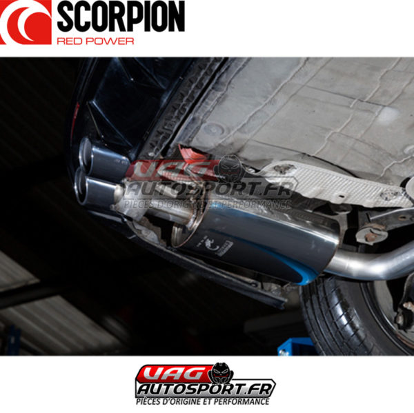 Demi-ligne d'échappement inox (après cata) - VW Golf MK7 R Break - SVW053 - Scorpion – Image 7
