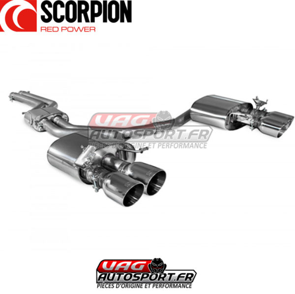Demi-ligne Scorpion Audi S4 B9 Quattro 3.0T V6 Avant - SAU088 - Scorpion – Image 2