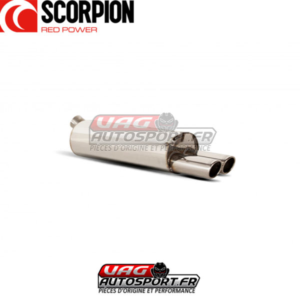 Silencieux arrière VW Golf Mk4 All excluding 2. 3 V5 & 4WD models - SVWB019 - Scorpion – Image 2