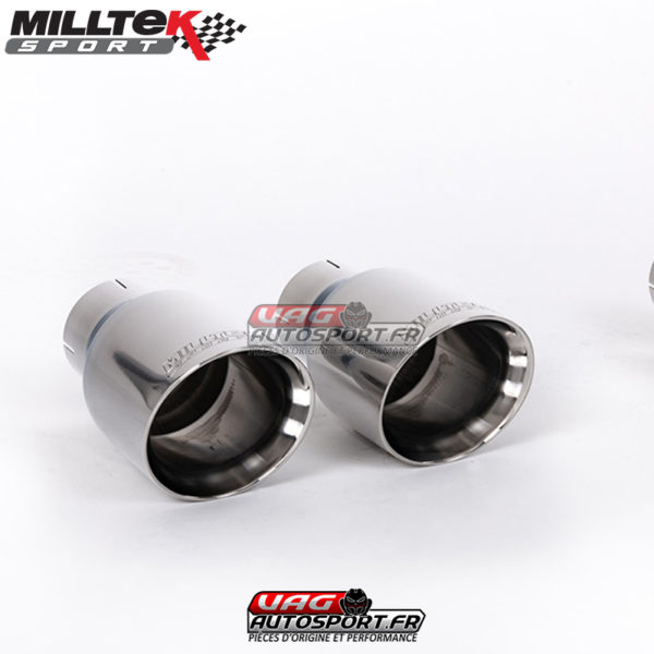 Demi-ligne (CatBack) - Sans silencieux intermédiaire VW Golf MK7 R 2.0 TSI EA888.3 300cv - SSXVW403 - Milltek – Image 4