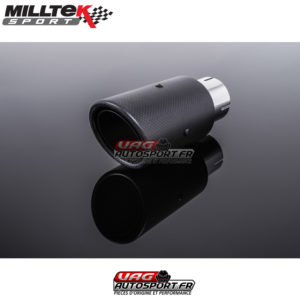 Paire sorties carbone Jet-80 - Pour tube dia 50.80 mm - Remplacent famille MSVW370 - - SSXMKT118 - Milltek