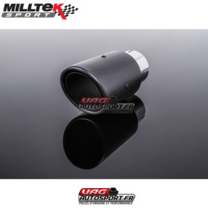 Paire sorties carbone Jet-90 - Pour tube dia 63.50 mm - Remplacent famille MSAU529 - - SSXMKT119 - Milltek