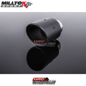 Paire sorties carbone Jet-100 - Pour tube dia 63.50 mm - Remplacent famille MSVW373 - - SSXMKT120 - Milltek