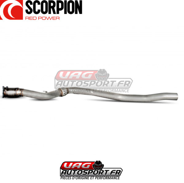 Downpipe + Cata sport AUDI A4 2.0 TFSi 2RM Boite méca - SAUX036 - Scorpion – Image 3