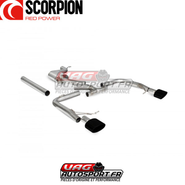 échappement après cata (catback) inox SEAT Leon Cupra ST 280 & 290 - SSTS012C - Scorpion – Image 4