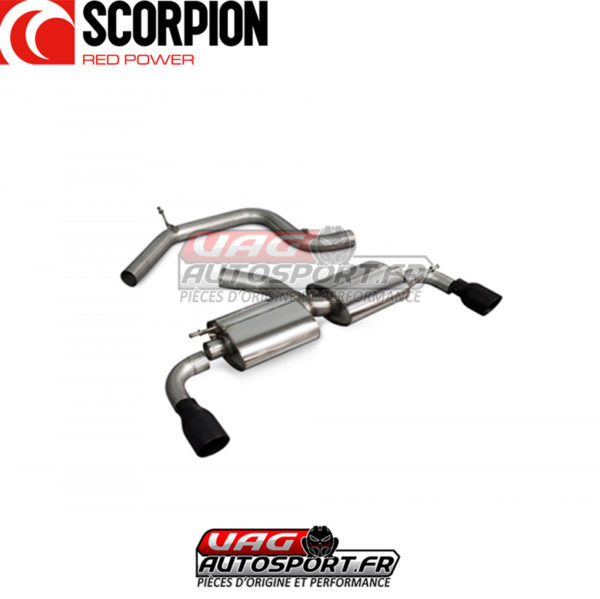 Cat-back Scorpion avec suppression d'intermédiaire pour VW Golf 6 Gti 2.0 Tsi 211cv - SVWS036C – Image 3
