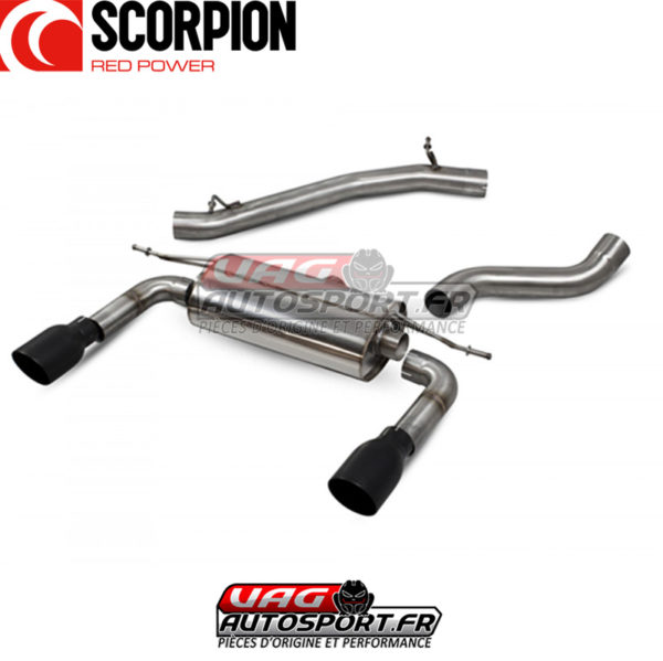 Cat-back sans intermédiaire sans valve AUDI TT MK3 (8S) QUATTRO - 2.0 TSI EA888.3 - SAUS086C - Scorpion – Image 3