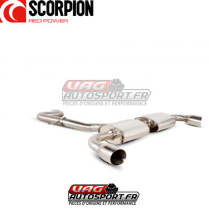 Ligne d'échappement inox après cata - AUDI TT Mk2 2.0 TFSI - SAUS032 - Scorpion