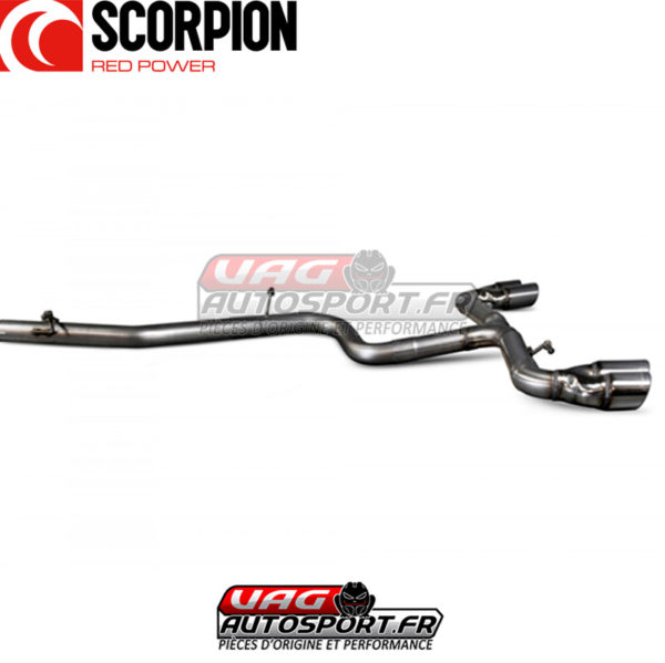 Cat-back pour AUDI TT Mk2 2.0 TDI Quattro (Sauf Cabriolet) - SAU025M - Scorpion – Image 3