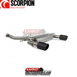 Cat-back sans intermédiaire avec valves électroniques AUDI TT 8S 2.0 TFSi EA888.3 Quattro - SAUS085CF - Scorpion
