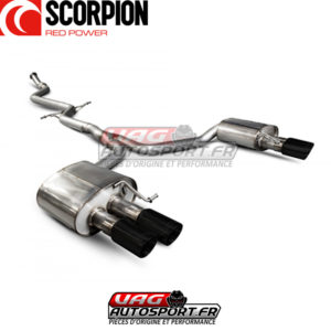 Demi-ligne / Cat-back Scorpion AUDI A5 B8 2.0 TFSI - SAUS073C - Scorpion