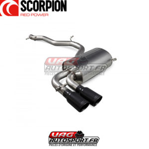 Cat-back sans silencieux intermédiaire pour AUDI S3 8P - 2.0 TFSI - SAUS074C - Scorpion
