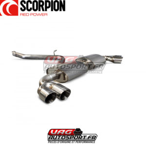 Demi-ligne d'échappement INOX AUDI TT-S Mk2 (8J) 2.0 TFSI EA113 - SAUS026 - Scorpion