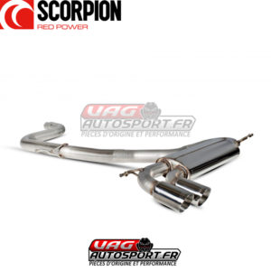 Demi-ligne / Cat-back (sans intermédiaire) VW Golf 5 Gti - SVWS042 - Scorpion