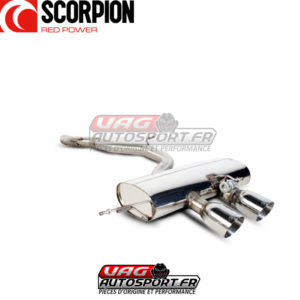 Cat-back Scorpion avec valves actives pour VW Golf Mk6 R 2.0 TFSI 270cv - SVWS038