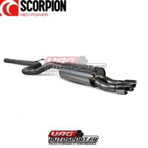Demi-ligne d'échappement inox pour VW Polo GTi AW 2.0 TSI EA888 GEN3 (FAP Uniquement) - SVWS061 - Scorpion