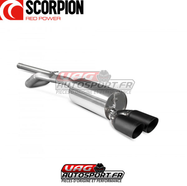 Cat-back sans silencieux intermédiaire pour VW Polo Gti 1.8TSi 6C 192cv - SVWS051C - Scorpion